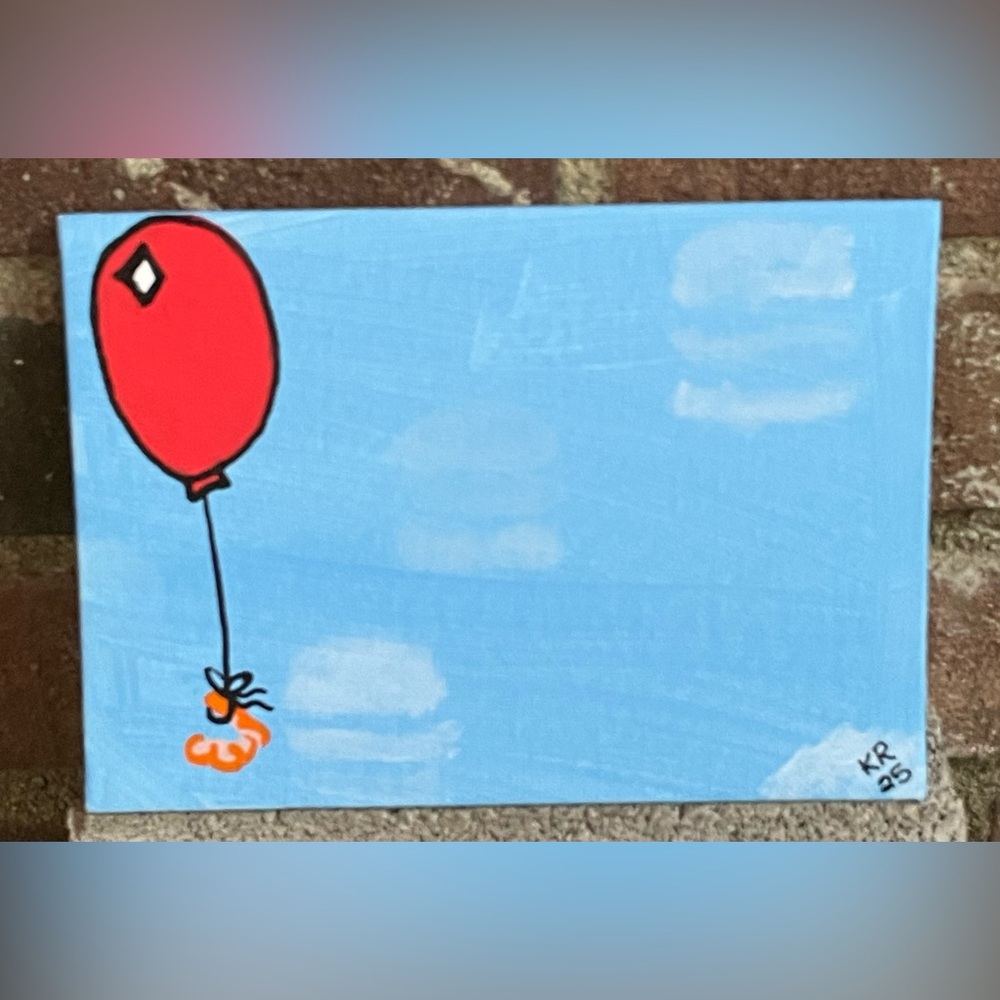 “Shrimp On The Balloon” #4 of 6 Kristi Redman 5X7 Bobs Burgers Louise Belcher